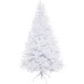 Künstlicher Weihnachtsbaum CREATIV DECO "Weihnachtsdeko, künstlicher Christbaum, Tannenbaum", weiß, H:150cm, Kunststoff, Weihnachtsbäume