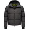 Steppjacke STONE HARBOUR "Tayroos XX" Gr. L (52), schwarz Herren Jacken Gesteppte Winterjacke mit Kapuze