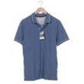 Bugatti Herren Poloshirt, blau, Gr. 48