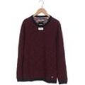 Esprit Herren Pullover, bordeaux, Gr. 46