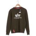 Alpha industries Herren Sweatshirt, grün, Gr. 46