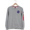 Alpha industries Herren Sweatshirt, grau, Gr. 48