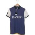 Hackett London Herren Poloshirt, blau, Gr. 46