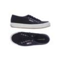 Superga Damen Sneakers, schwarz, Gr. 39