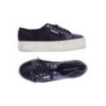 Superga Damen Sneakers, marineblau, Gr. 39