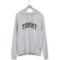 Tommy Jeans Herren Kapuzenpullover, grau, Gr. 52