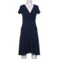 Ellen Eisemann Damen Kleid, marineblau, Gr. 34