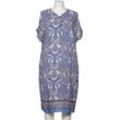 Peter Hahn Damen Kleid, blau, Gr. 46