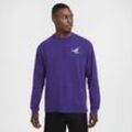 Nike Max90 Basketball-Longsleeve (Herren) - Lila