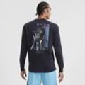 Nike Max90 Basketball-Longsleeve (Herren) - Schwarz