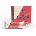 Lean Layered Proteinriegel - 3 x 40g - White Chocolate and Raspberry