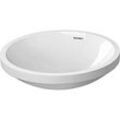 Duravit Architec Einbauwaschtisch 0319420000 Ø 42 cm, weiss, Einbau von unten