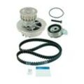 SKF Wasserpumpe + Zahnriemensatz CHEVROLET,DAEWOO VKMC 90202 2000012,636740,636748 Wasserpumpe + Zahnriemenkit 96350799,96352407,636749,9192178