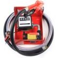 Selbstansaugende Dieselpumpe 12 v Heizölpumpe 175 w 50 l/min, Elektrische Heizölpumpe, Automatikpistole, 4 m Schlauch, Zähler