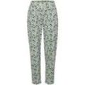 Knöchellange Bundfalten-Hose Karla Green Cotton weiss, 48