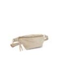 Bauchtasche ELBSAND Gr. B/H/T: 26 cm x 12 cm x 7 cm, beige (sand) Damen Taschen aus Leder, Umhängetasche, Brusttasche, Schultertasche, Crossbody Bag