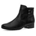 Stiefelette GABOR "Pisa" Gr. 36, schwarz Damen Schuhe Blockabsatz, Basic, Businessschuh mit Ziernähte