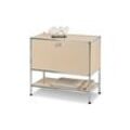 Sideboard Metall »CN3« mit Klappe - Beige