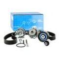 SKF Wasserpumpe + Zahnriemensatz VW,AUDI,SKODA VKMC 01255-1 038109244J,1221491,MN980101 Wasserpumpe + Zahnriemenkit MN980296,038109244N,03G109244