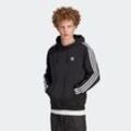 Kapuzensweatshirt ADIDAS ORIGINALS "3-STRIPES HOODY" Gr. L, schwarz (black) Herren Sweatshirts