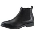 Chelseaboots GEOX "UOMO CLAUDIO A" Gr. 40, schwarz Herren Schuhe Business Schuh, Festtagsschuh mit Nachhaltigkeitssiegel LWG