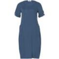 Kleid aus 100% Leinen Anna Aura blau