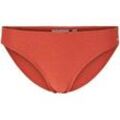 TOM TAILOR Damen Schlichte Bikinihose mit Logo Coin, rot, Logo Print, Gr. 36