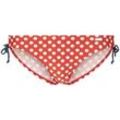 TOM TAILOR Damen Gemusterte Bikinihose, rot, Gemustert, Gr. 36