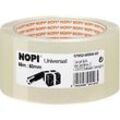 Nopi Verpackungsklebeband Universal 50 mm x 66 m Transparent 4902030