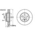 ATE Bremsensatz-Vorderachse Bremsensatz, Scheibenbremse vorne rechts links belüftet 276mm für VAUXHALL CHEVROLET OPEL 13502824 13374966 1605169 IJF141