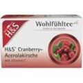 H&S Wohlfühltee Cranberry - Acerolakirsche mit Vitamin C