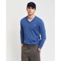 Klassischer V-Neck Pullover aus Baumwolle