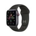 Apple Watch Series SE 1 (2020) GPS + Cellular 40 mm - Aluminium Space Grau - Sportarmband Schwarz