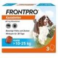 FRONTPRO Kautablette 3 Stk. gegen Zecken und Flöhe für Hunde (>10-25kg)