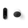 Google Nest Doorbell (Mit Kabel) + Google Nest Cam (mit Akku)