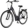 FISCHER CITA 5.0i Citybike (Laufradgröße: 28 Zoll, Damen-Rad, 504 Wh, Schiefergrau matt)