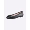 Ballerina HEINE Gr. 37, schwarz Damen Schuhe