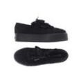 Superga Damen Sneakers, schwarz, Gr. 40