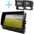 Rückfahrkamera-Kit mit 10,1' AHD-Monitor Yatek 2 1080P-Parkkameras Yatek