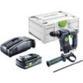 Bhc 18-Basic Akku Bohrhammer 18 v 1,8 j sds Plus Brushless + 1x Akku 4,0 Ah + Schnellladegerät + Systainer - Festool