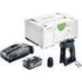 Cxs 18-Basic Akku Bohrschrauber 18 v 40 Nm Brushless + 1x Akku 8,0 Ah + Schnellladegerät + Systainer - Festool