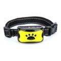 Wiederaufladbares Anti-Bell-Halsband für Hunde, Trainingshalsband für kleine, mittelgroße und große Hunde mit 2 Vibrations- und Tonmodi und 7