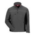 Softshelljacke Nitras motion tex light 7152 Grau / Schwarz Gr. 5XL