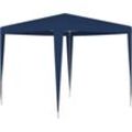 Partyzelt, Gartenpavillon, Faltpavillon Bierzelt UV-Schutz 2,5x2,5 m Blau KLI40024 MaisonChic