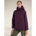 Icebreaker Merino Shell+™ Peak Kapuzenjacke - Frau - Nightshade - Größe XL