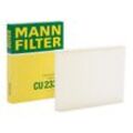 MANN-FILTER Innenraumfilter FIAT,LANCIA,UAZ CU 2335 46723245,46723331,77362394 1511109080