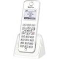 AVM FRITZ!Fon M2 Schnurloses Telefon VoIP Babyphone, Freisprechen Beleuchtetes Display Weiß, Silber