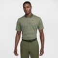 Nike Dri-FIT Victory gestreiftes Golf-Poloshirt für Herren - Grün