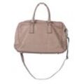 Abro Damen Handtasche, beige, Gr.