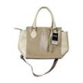 Abro Damen Handtasche, beige, Gr.